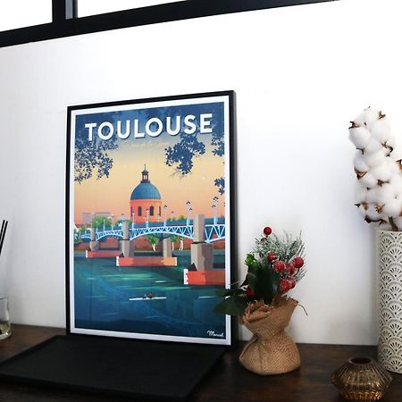 Spacieux T2 Idealement Place Toulouse Exterior foto