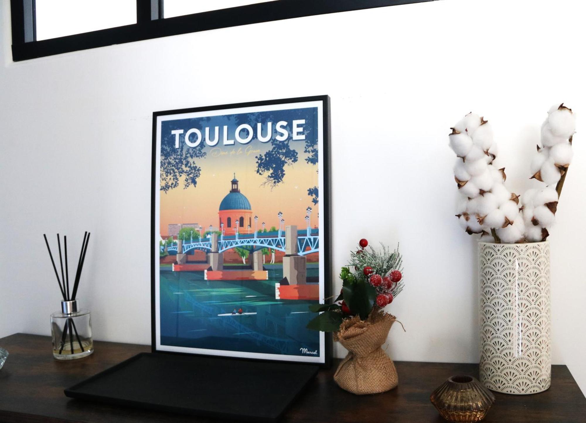 Spacieux T2 Idealement Place Toulouse Exterior foto